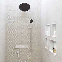 Ручний душ Hansgrohe Rainfinity 130 3jet 26864700 білий матовий, фото №4
