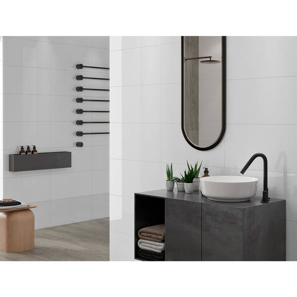 Плитка Argenta Ceramica Blancos Maldon Blanco Brillo 40x120 см, фото 2