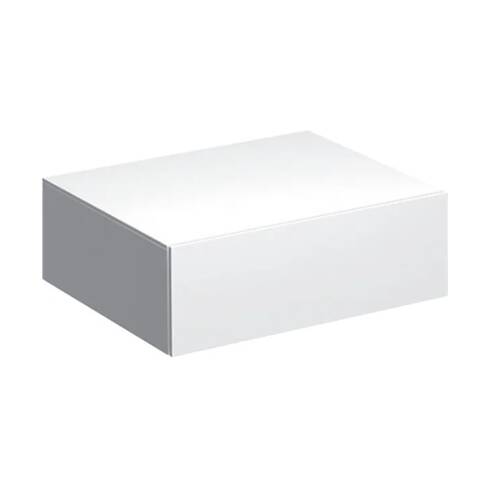 Шафка бічна Geberit Xeno2 500.507.01.1, 58см, колір білий глянець, фото 1