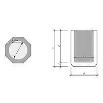 Стакан Decor Walther Kristall KR BER 0923961 розовый, фото №2