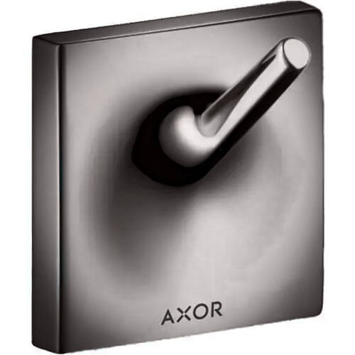 Гачок Axor Starck Organic 42737330 одинарний, хром чорний полірований, фото 1