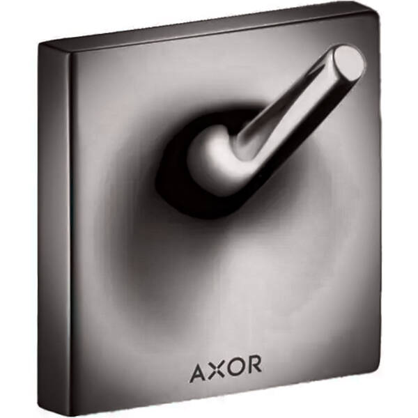 Гачок Axor Starck Organic 42737330 одинарний, хром чорний полірований, фото 1