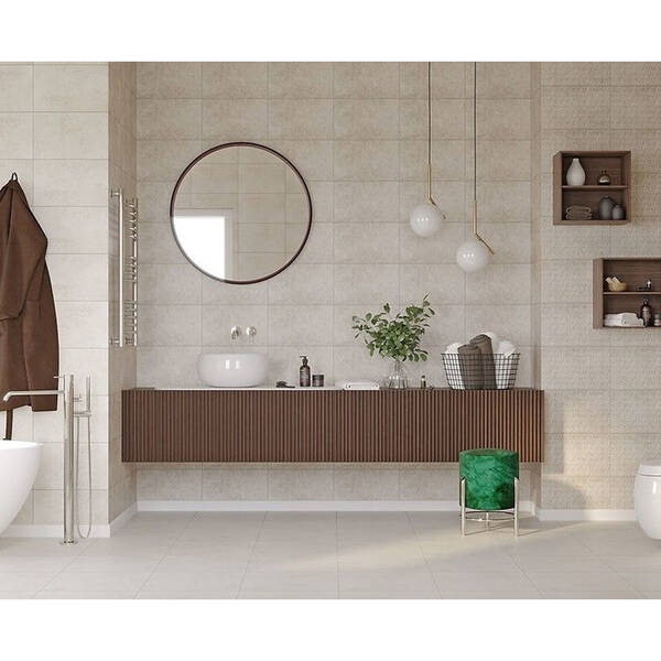 Плитка Cersanit Bino Bino Cream Big Flower 25x40 см, фото 2