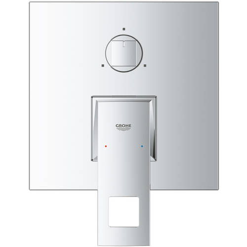 Змішувач прихованого монтажу для ванни/душу Grohe Eurocube 24094000 на 3 положення, хром, фото 2