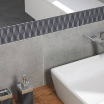 Керамограніт Cersanit Dreaming Light Grey 29,8x29,8 см, фото №3