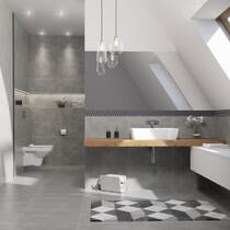 Керамограніт Cersanit Dreaming Light Grey 29,8x29,8 см, фото №1