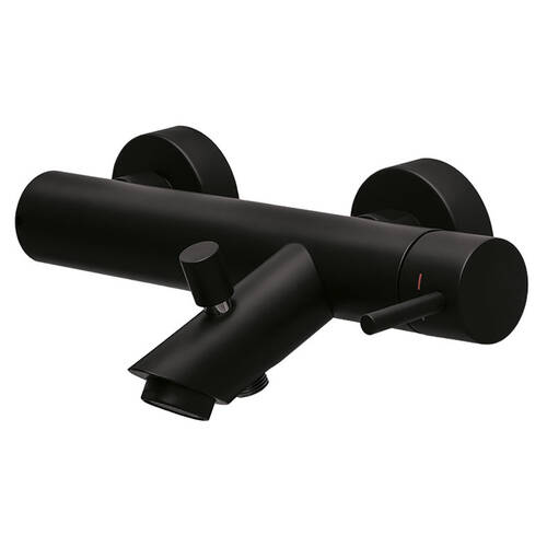 Смеситель для ванны Paffoni Light LIG 023 NO с ручным душем, черный, фото 2