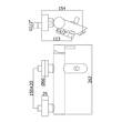 Смеситель для ванны Paffoni Light LIG 023 NO с ручным душем, черный, фото 6