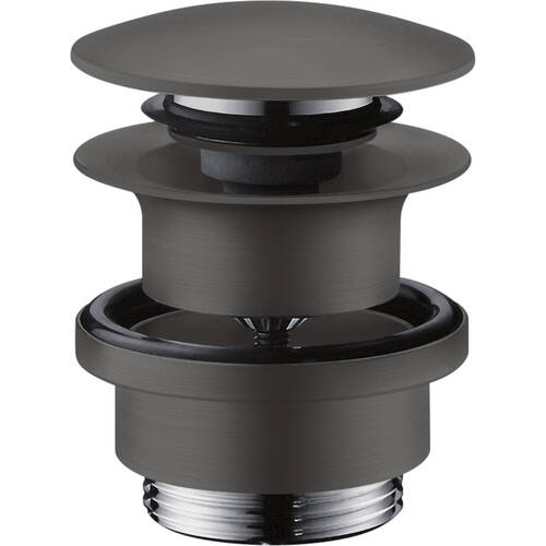 Донный клапан для раковины Axor 51300340 Push-open матовый черный хром, фото 1