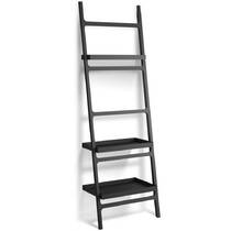 Держатель для полотенец Decor Walther Black Stone HTLA 0932060 стремянка, черный матовый, фото №1