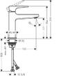Змішувач для раковини Hansgrohe Metropol 32507670, фото 2