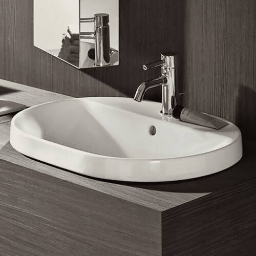 Раковина Geberit VariForm 500.721.01.2 врізна у стільницю, фото 5