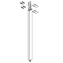 Труба з кожухом Hansgrohe Showerpipe 92266000 L-1282 мм хром, фото №2