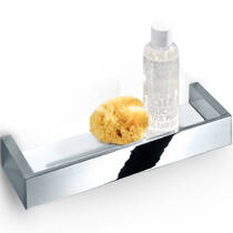 Полиця скляна Decor Walther Brick BK DA60 0593800 60 см хром/акрилове скло білий, фото №1