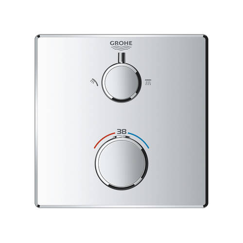 Змішувач прихованого монтажу для душу Grohe Grohtherm Thermostatic 24079000 термостатичний, фото 1