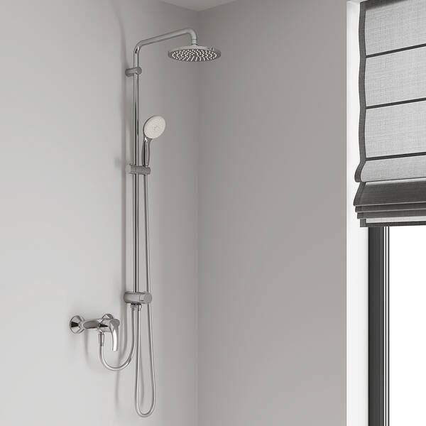 Верхний душ GROHE New Tempesta Cosmopolitan 27541001 200 мм, фото 4