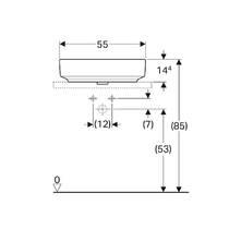 Раковина Geberit VariForm 500.774.01.2 на столешницу, фото №4