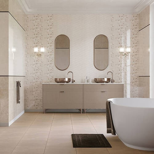 Декор Cersanit Sofi Inserto Flower 25x40 см, фото 2