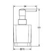 Дозатор для рідкого мила Grohe Selection Cube 40805000 хром, фото 2