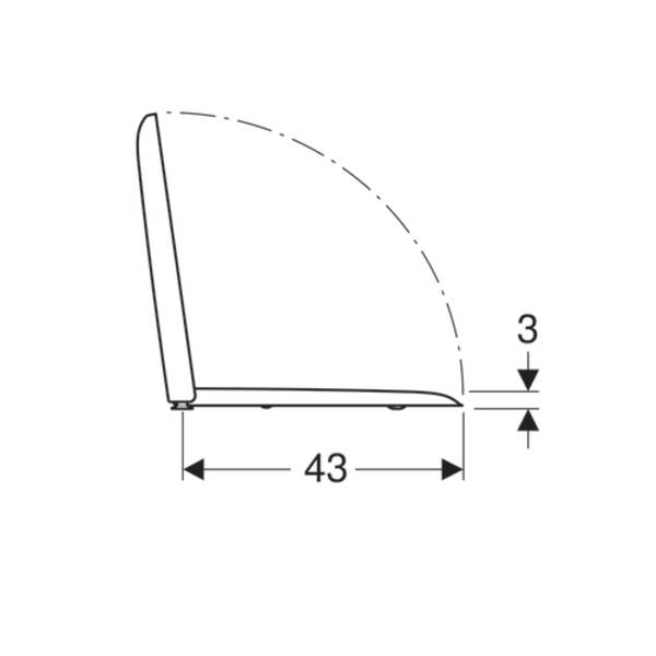 571910000  iCon Square Сидіння з кришкою для унітаза, дюропластове, металеві петлі, із Soft-close, колір білий — фото 5