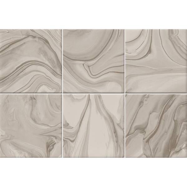 Плитка Vives Hanami Mankai Nuez 23x33,5 см, фото 1