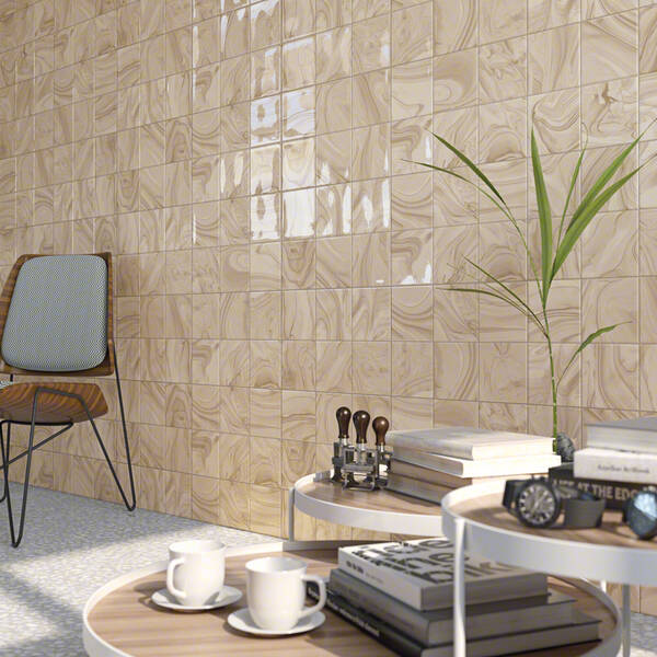 Плитка Vives Hanami Mankai Nuez 23x33,5 см, фото 2