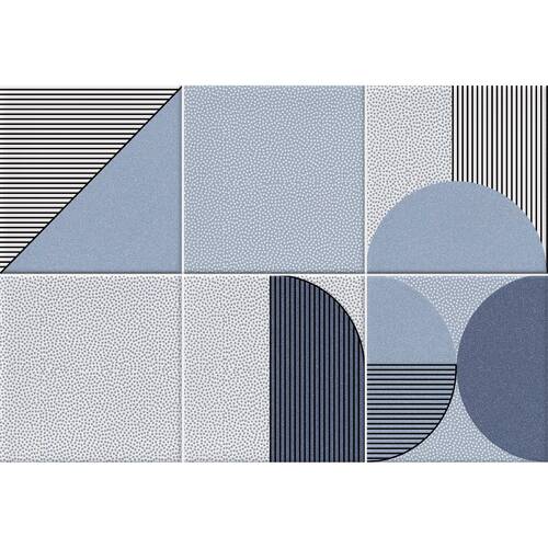 Плитка Vives Hanami Nago Indigo 23x33,5 см, фото 1