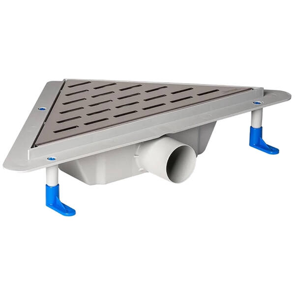 Душовий трап Styron STY-MF з решіткою Медіум кутовий, фото 1