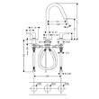 Змішувач для раковини Axor Citterio M 34133260 хром матовий, фото 2