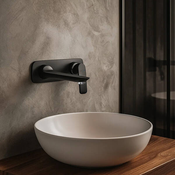 Змішувач прихованого монтажу для раковини Kludi Balance 522478775 зовнішня частина, фото 1