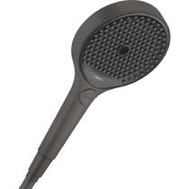 Ручний душ Hansgrohe Rainfinity 130 3jet 26864340 хром чорний матовий, фото №1