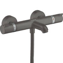 Змішувач для ванни Hansgrohe Ecostat Comfort 13114340 з термостатом, хром чорний матовий, фото №1