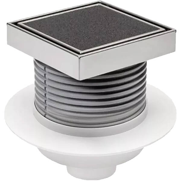 Двухкорпусный трап MCH C 420 XL с вертикальным подключением DN50 h 101-157 мм, под плитку, фото 2