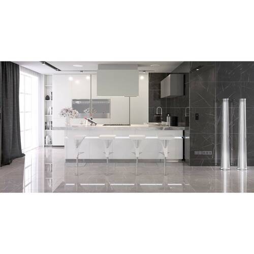 Керамограніт Golden Tile Majesty Сірий 2V2500/2V2509 59,5x59,5 см, фото 2