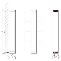 Тримач для рушників Decor Walther Brick BK HTE41 0592200 хром, фото №2