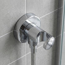 Шлангове підключення з тримачем Kludi A-Qa 6054705-00, фото №1