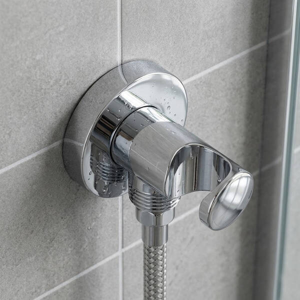 Шланговое подключение с держателем Kludi A-Qa 6054705-00, фото 1