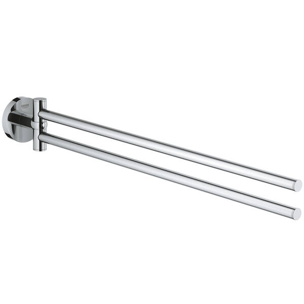 Тримач для рушників Grohe Essentials 40371001 подвійний динамічний, хром, фото 1