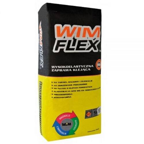 Клей для плитки WIM Flex сірий 25 кг, фото 1