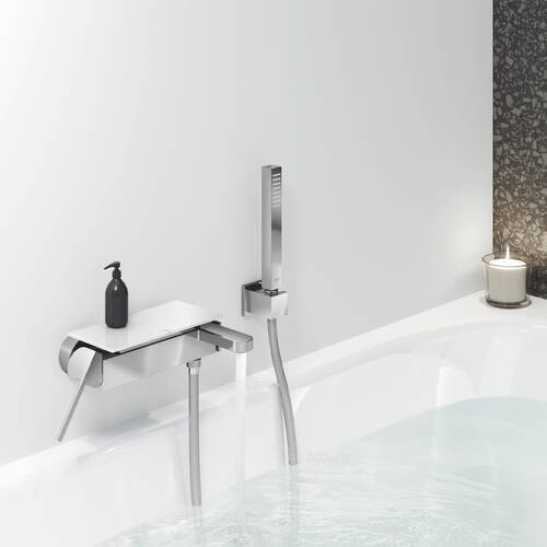 Смеситель для ванны Grohe Plus 33547003 с душевым гарнитуром, фото 4