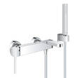 Смеситель для ванны Grohe Plus 33547003 с душевым гарнитуром, фото 1