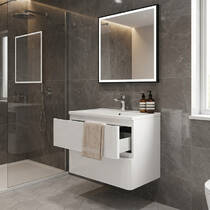 Тумба з раковиною Аква Родос Акцент 30537 Альфа 70 см, фото №1