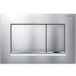 Клавіша змиву Geberit Sigma20 square 115.883.JQ.1 хром матовий, фото 1