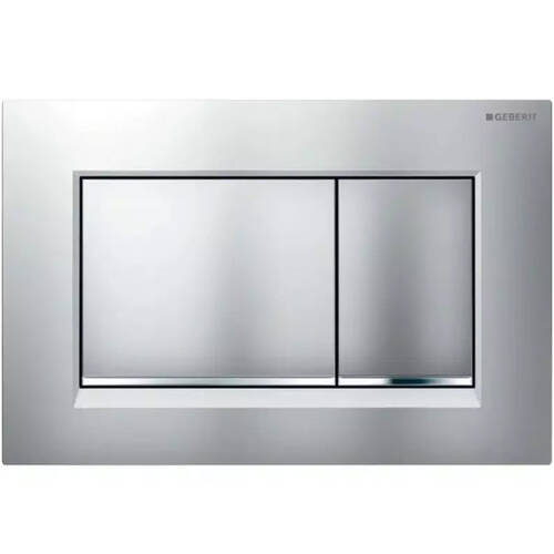 Клавіша змиву Geberit Sigma20 square 115.883.JQ.1 хром матовий, фото 1