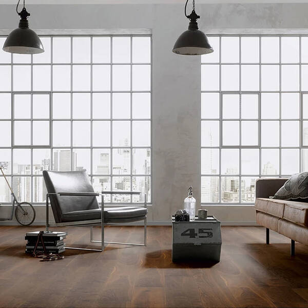 Паркетна дошка R04 Oak dark brown*1279/ 1101010901 — фото 4