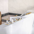 Змішувач для ванни Hansgrohe Metropol Classic 31441090 хром/золото, фото 3