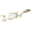 Змішувач для ванни Hansgrohe Metropol Classic 31441090 хром/золото, фото 1