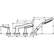 Змішувач для ванни Hansgrohe Metropol Classic 31441090 хром/золото, фото 2