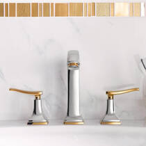 Смеситель для раковины Hansgrohe Metropol Classic 31331090 хром/золото, фото №3