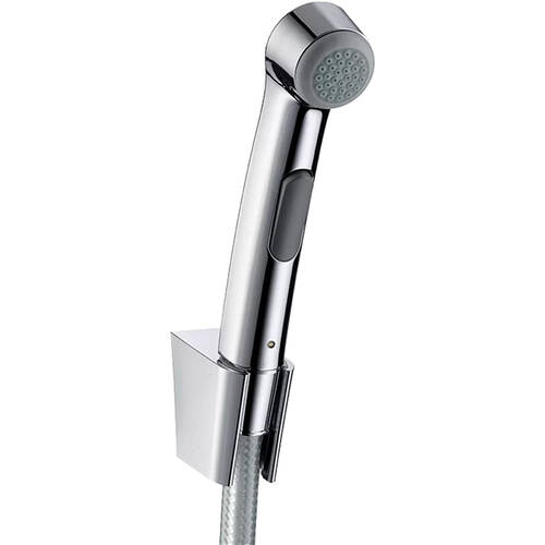 Гігієнічний душ Hansgrohe Bidette 32128340 з тримачем, хром, фото 1